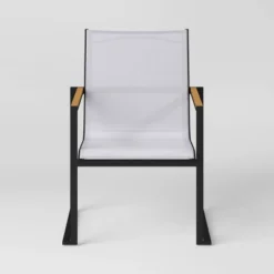 2pc Henning Outdoor Patio Dining Chairs Arm Chairs Gray - Project 62™ -Best Household Products GUEST 08e84c29 9d6c 4993 b504 3cb82c6e45ee