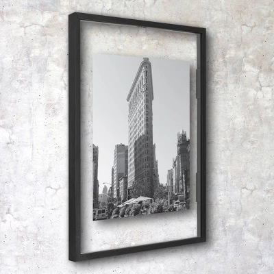 15.5" X 11.5" Float Thin Metal Gallery Frame Black - Project 62™ 1 15.5" X 11.5" Float Thin Metal Gallery Frame Black - Project 62™