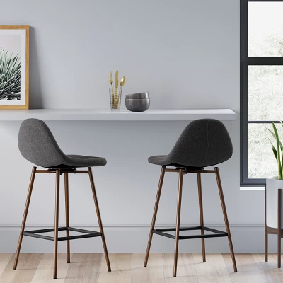 Copley Upholstered Counter Height Barstool - Project 62™ 1 Copley Upholstered Counter Height Barstool - Project 62™