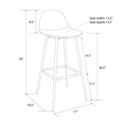 Copley Upholstered Barstool - Project 62™ -Best Household Products GUEST 50c136ab af07 44f5 b3ae fee1247de1ad