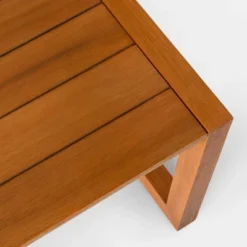 Kaufmann Wood Patio Coffee Table, Outdoor Furniture - Natural - Project 62™ 7 Kaufmann Wood Patio Coffee Table, Outdoor Furniture - Natural - Project 62™ -Best Household Products GUEST 5ca55d2f 737d 49fb 9137 ea8713fea60e