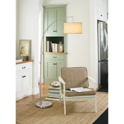 Arc Floor Lamp Silver - Project 62™ -Best Household Products GUEST 6303b22e 84fb 4810 8431 fe64f1310fcc