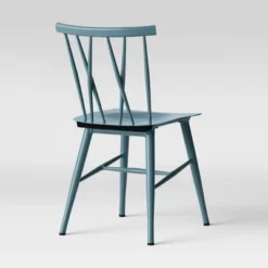 Set Of 2 Becket Metal X Back Dining Chair Light Blue - Project 62™ -Best Household Products GUEST 722eb40e 3647 46f6 bfa4 acfdb36d615a