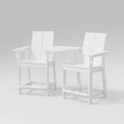 Moore 3pc POLYWOOD Patio Counter Chair Set With Connecting Table - Project 62™ 11 Moore 3pc POLYWOOD Patio Counter Chair Set With Connecting Table - Project 62™ -Best Household Products GUEST 7be98bfa 52a4 418f a101 3a24df3e435b