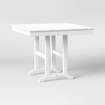 Moore POLYWOOD 35" Farmhouse Square Patio Dining Table - Project 62™ 10 Moore POLYWOOD 35" Farmhouse Square Patio Dining Table - Project 62™ - Image 10
