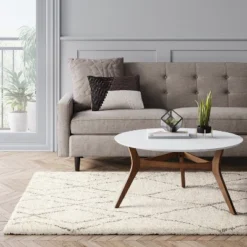 Diamond Patterned Shag Woven Rug - Project 62 -Best Household Products GUEST 9876b084 ec29 452b 8fca 2b65aaed42dc