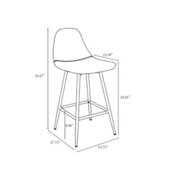 Copley Upholstered Counter Height Barstool - Project 62™ 25 Copley Upholstered Counter Height Barstool - Project 62™ -Best Household Products GUEST 9d07e394 0f86 4a8f 89eb c4e2fc0b8971