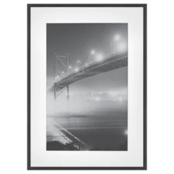 Thin Gallery Matted Photo Frame Black - Project 62™ -Best Household Products GUEST a7b35966 6c00 4562 85f4 013c71c3abf8