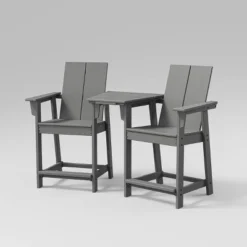 Moore 3pc POLYWOOD Patio Counter Chair Set With Connecting Table - Project 62™ 13 Moore 3pc POLYWOOD Patio Counter Chair Set With Connecting Table - Project 62™ -Best Household Products GUEST cea83390 883c 491a 9fec 9b6d4447dc8c