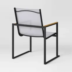 2pc Henning Outdoor Patio Dining Chairs Arm Chairs Gray - Project 62™ -Best Household Products GUEST ecf5a812 9329 4fcb abbf cc1011500fb4