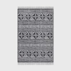 Outdoor Rug Tasseled Charcoal - Project 62™ -Best Household Products GUEST fc2bf238 e61d 43b3 b7a7 58b867244986
