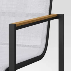 2pc Henning Outdoor Patio Dining Chairs Arm Chairs Gray - Project 62™ -Best Household Products GUEST fc5a0bdf 8020 4e22 ba21 efe7ba0f6638